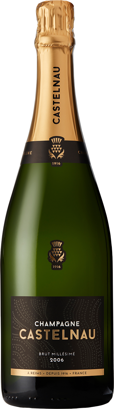 Packshot Champagne Castelnau Brut Millésimé