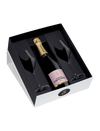 Coffret Rosé + 2 flûtes