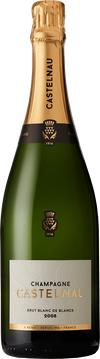 Packshot Champagne Castelnau Blanc de Blancs Millésimé 
