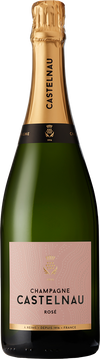 Packshot Champagne Castelnau Rosé 
